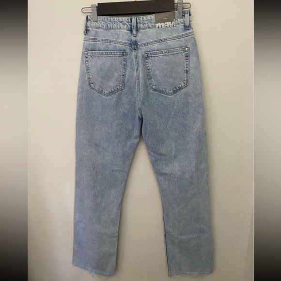 Mavi barcelona high rise straight leg distressed jeans - Picture 5 of 6